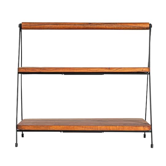 Hello Honey® 2 Tier Acacia Wood Stand